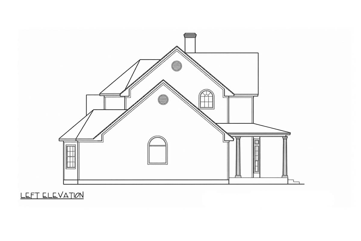 Plan 42784DB: Modern Farmhouse House Plan with 3 Bedrooms and Wraparound Porch - Image #2 - Farmhouse, Modern Farmhouse, New American