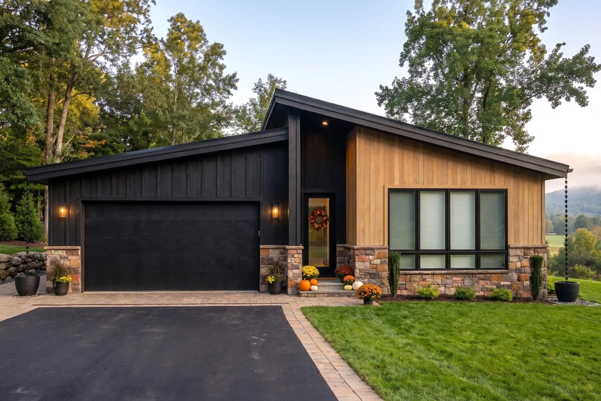 Plan image - 420206WNT:Modern Mountain House Plan with 3 Bedrooms and 1,492 Square Feet