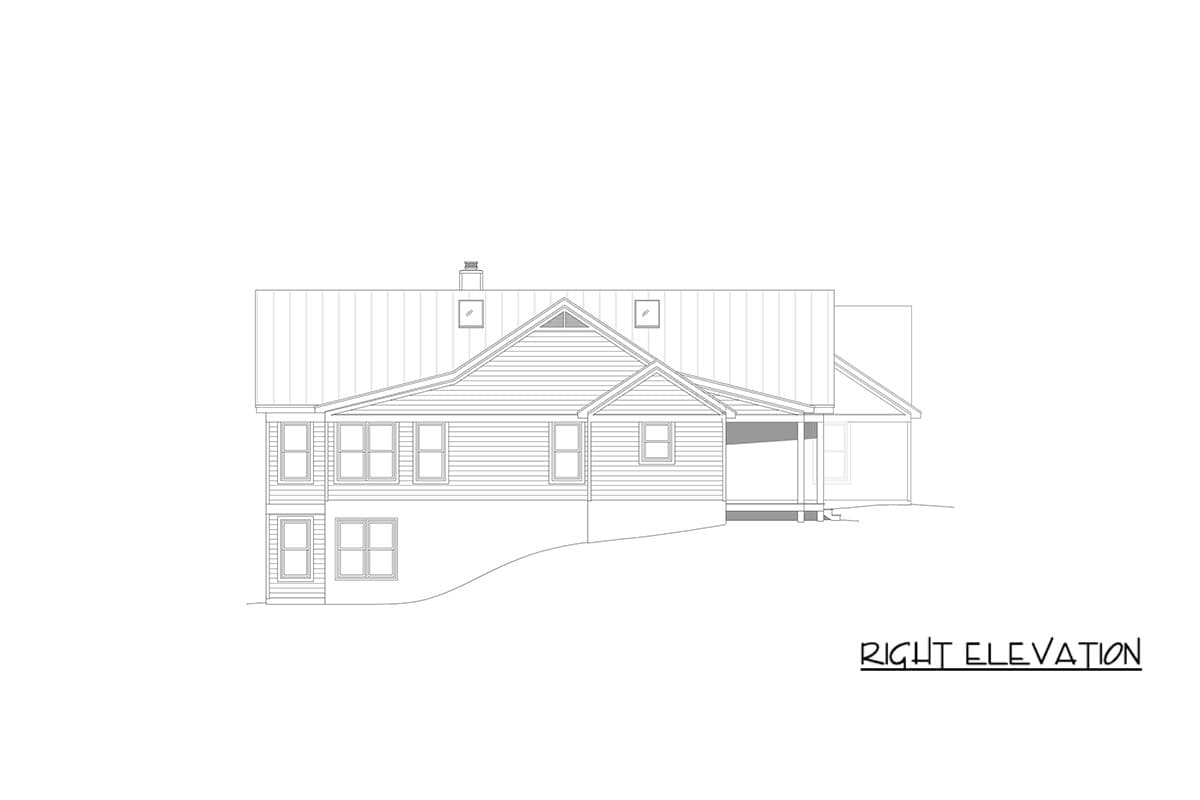Plan 680704VR: Craftsman Farmhouse House Plan with 3 Bedrooms and 3-Car Garage - Image #6 - Country, Craftsman, Farmhouse, Modern Farmhouse, Rustic