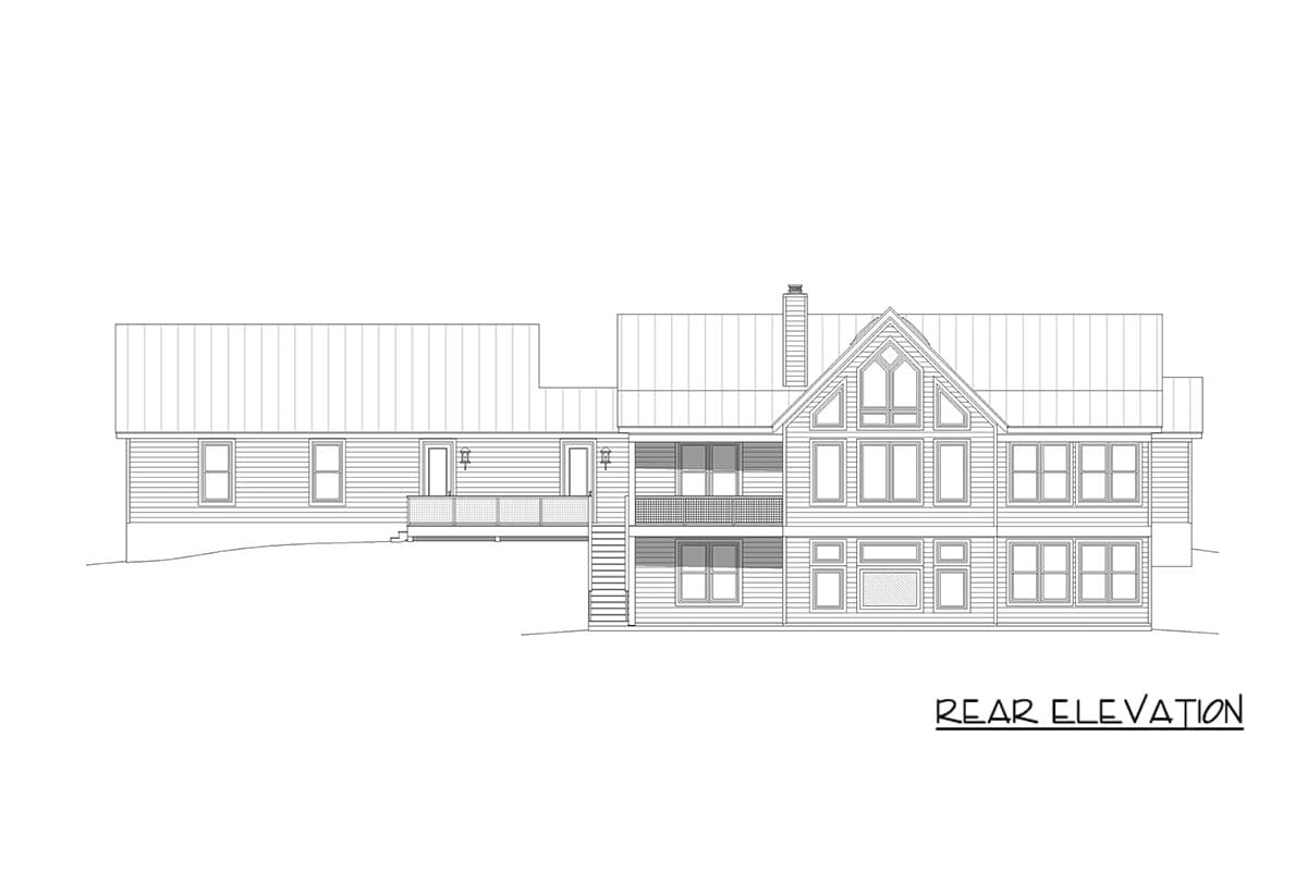 Plan 680704VR: Craftsman Farmhouse House Plan with 3 Bedrooms and 3-Car Garage - Image #5 - Country, Craftsman, Farmhouse, Modern Farmhouse, Rustic