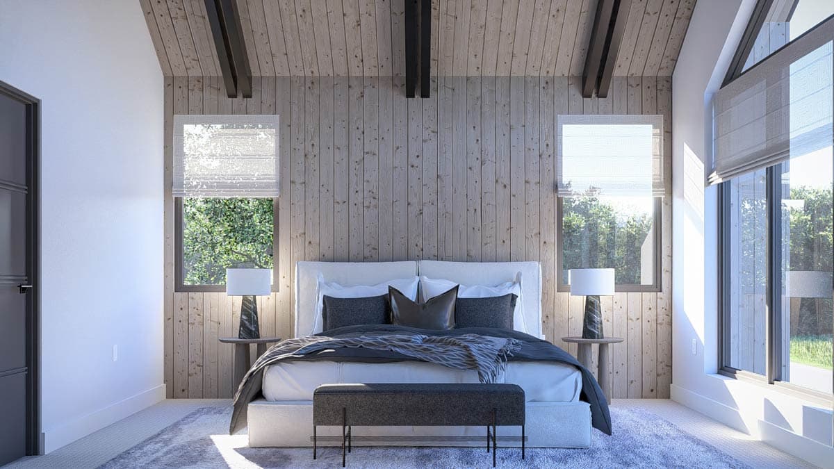 Plan 623675DJ: Modern Scandinavian Carriage House Plan with Two Bedrooms and Workshop - Image #18 - Carriage, Modern, Scandinavian