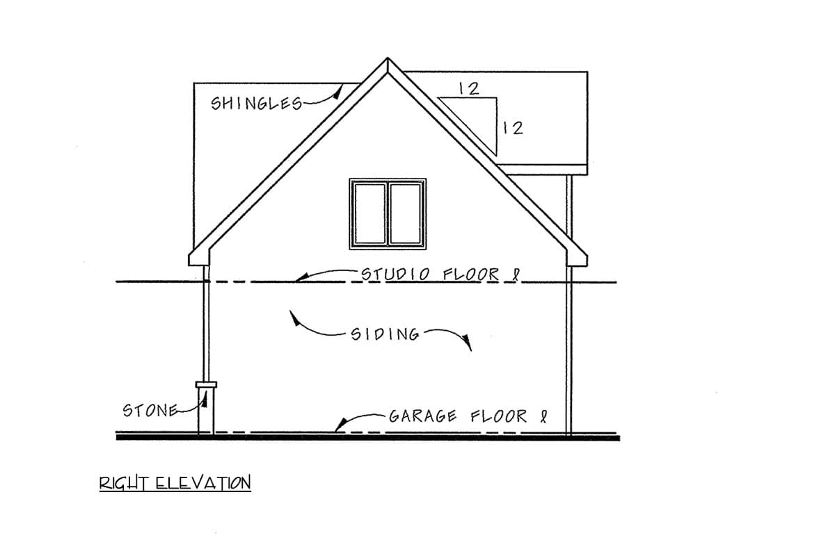 Plan 42786DB: Country Farmhouse Carriage Plan with Three-Car Parking - Image #5 - Carriage, Country, Farmhouse