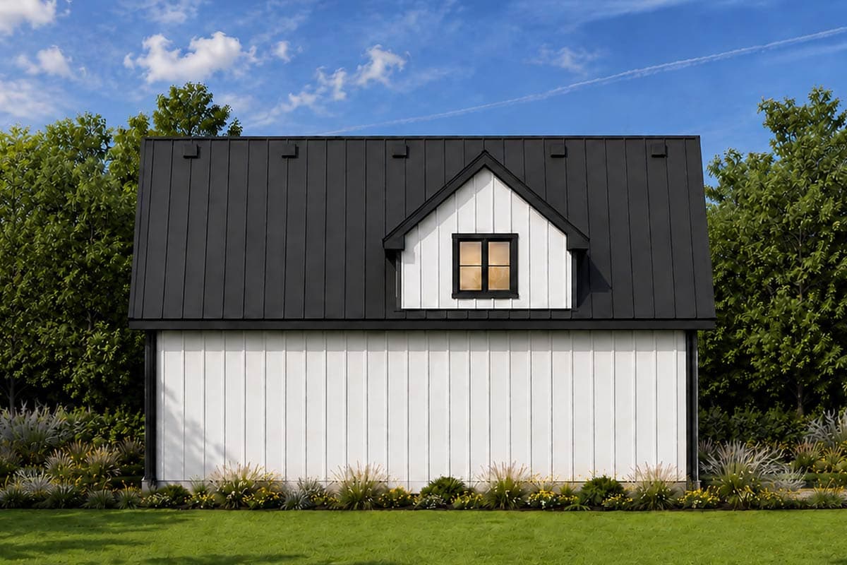 Plan 42787DB: Modern Farmhouse Carriage House Plan with Three Car Garage - Image #2 - Carriage, Country, Farmhouse, Modern Farmhouse, New American