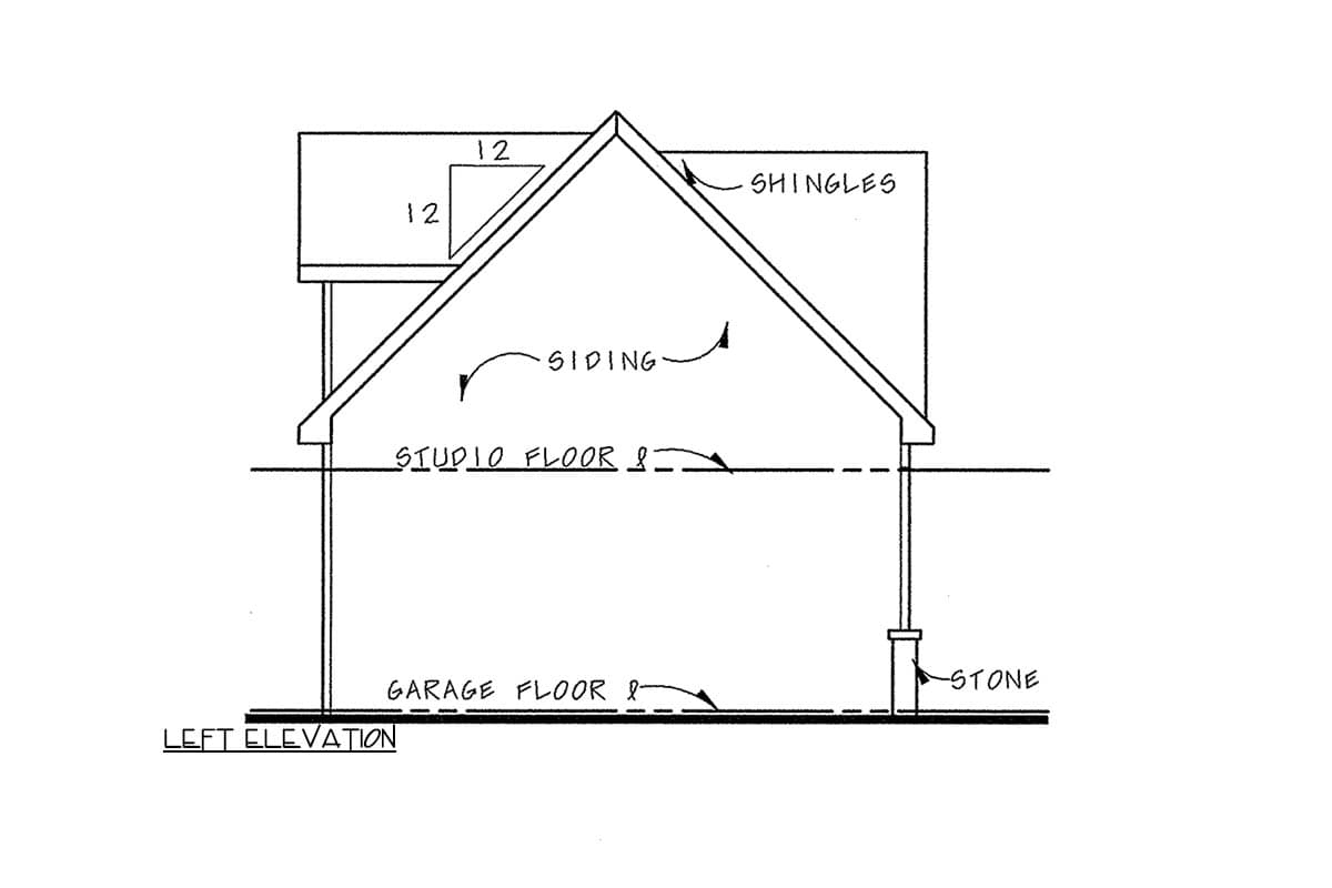 Plan 42787DB: Modern Farmhouse Carriage House Plan with Three Car Garage - Image #3 - Carriage, Country, Farmhouse, Modern Farmhouse, New American