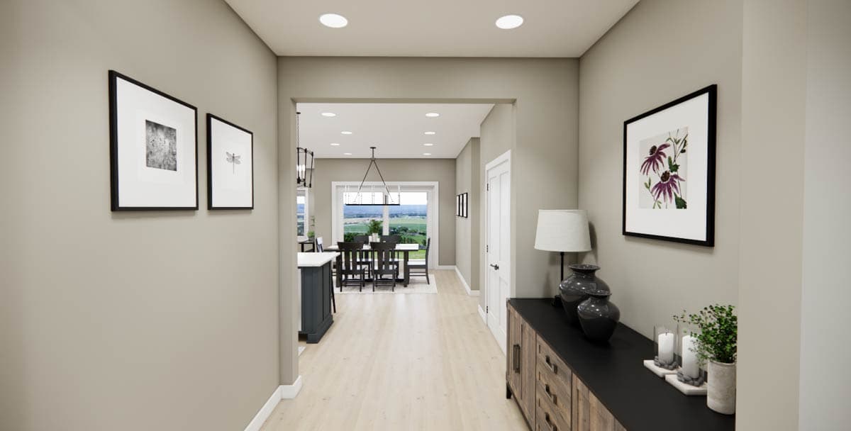 Plan 140093RK: Modern Farmhouse House Plan with Three Bedrooms and Attached Garage - Image #19 - Modern Farmhouse, New American