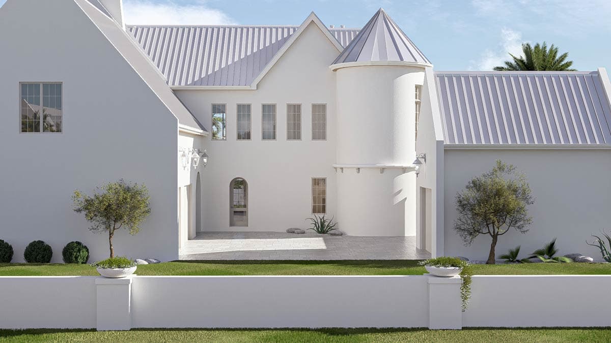 Plan 623676DJ: Luxury Coastal Contemporary House Plan with 5 Bedrooms and 3-Car Garage - Image #7 - Coastal, Coastal Contemporary