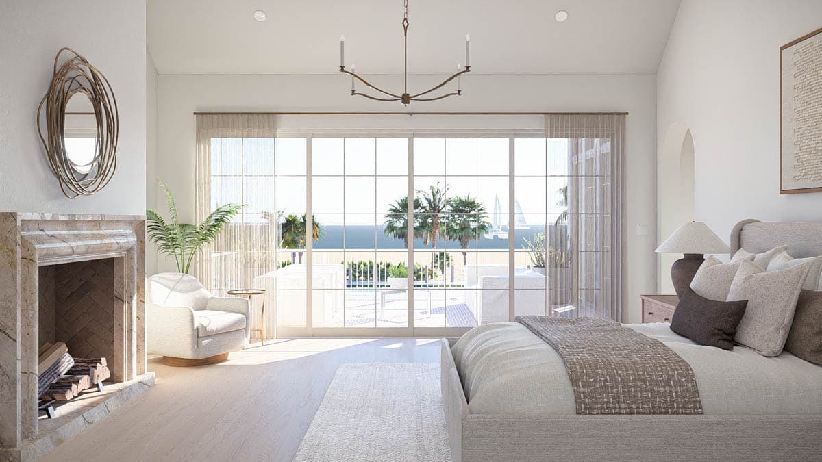 Plan 623676DJ: Luxury Coastal Contemporary House Plan with 5 Bedrooms and 3-Car Garage - Image #23 - Coastal, Coastal Contemporary