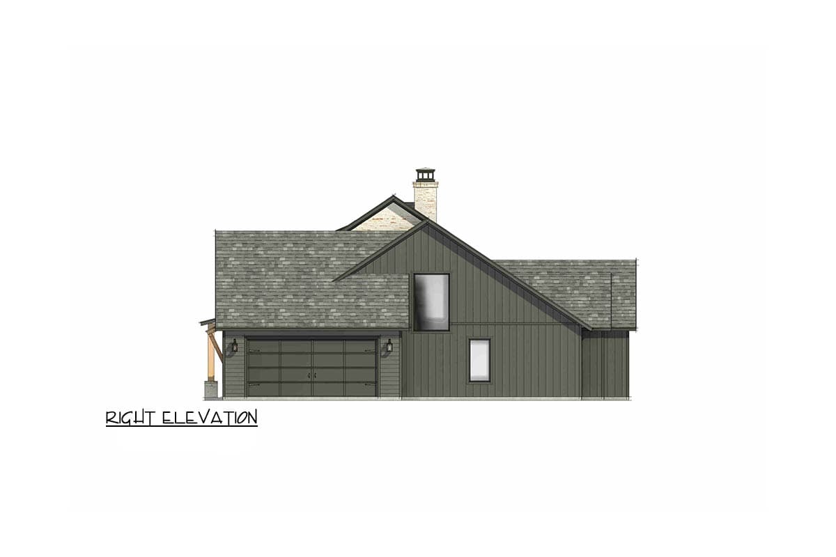 Plan 818223JSS: Modern Farmhouse House Plan with 4 Bedrooms and 2,820 Square Feet - Image #7 - Country, Farmhouse, Modern Farmhouse, Mountain