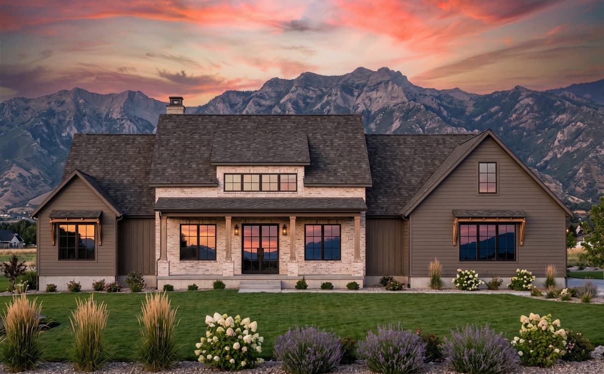 Plan 818223JSS: Modern Farmhouse House Plan with 4 Bedrooms and 2,820 Square Feet - Image #11 - Country, Farmhouse, Modern Farmhouse, Mountain