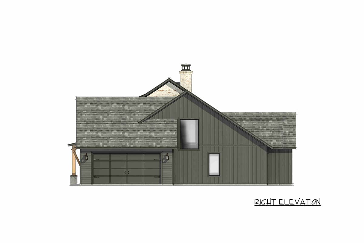 Plan 818223JSS: Modern Farmhouse House Plan with 4 Bedrooms and 2,820 Square Feet - Image #16 - Country, Farmhouse, Modern Farmhouse, Mountain