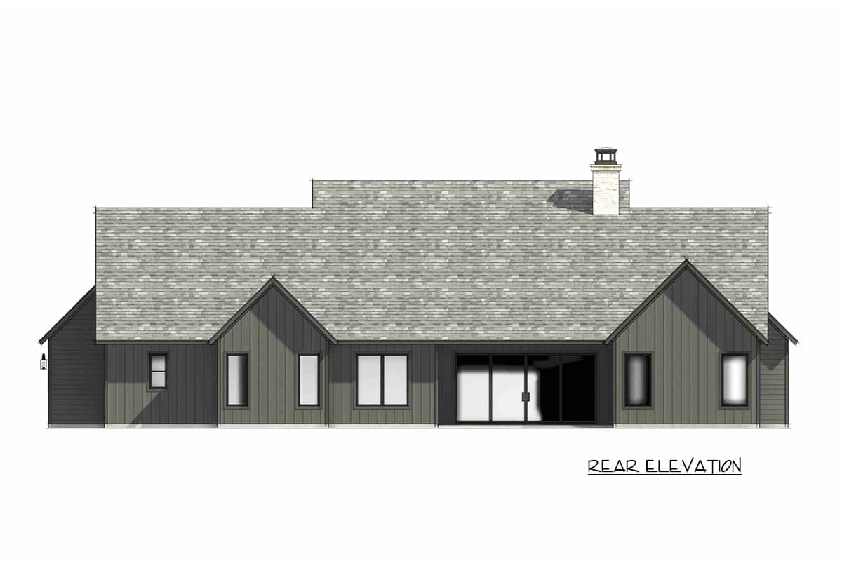 Plan 818223JSS: Modern Farmhouse House Plan with 4 Bedrooms and 2,820 Square Feet - Image #14 - Country, Farmhouse, Modern Farmhouse, Mountain