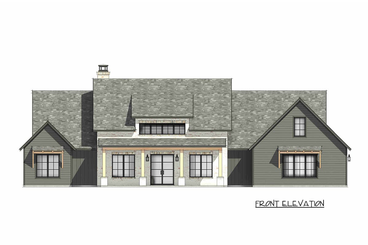 Plan 818223JSS: Modern Farmhouse House Plan with 4 Bedrooms and 2,820 Square Feet - Image #15 - Country, Farmhouse, Modern Farmhouse, Mountain