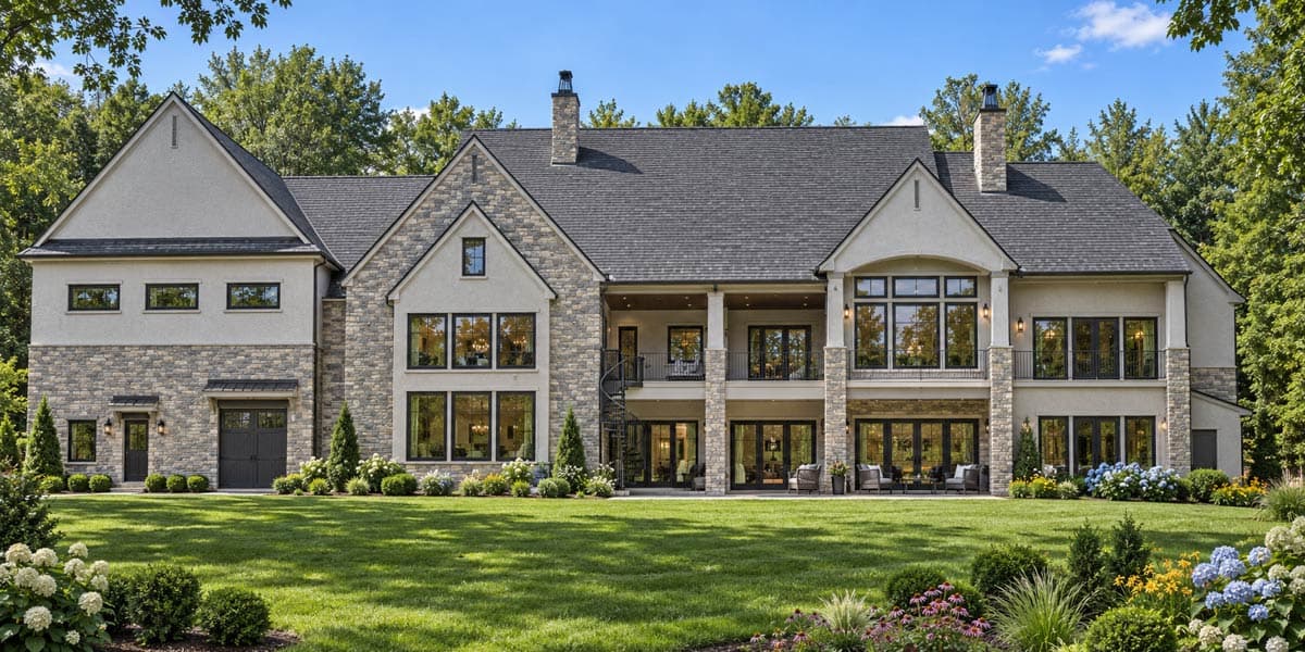 Plan 849181PGE: European House Plan with Sport Court and Expansive Garage - Image #4 - European, French Country, New American, Traditional