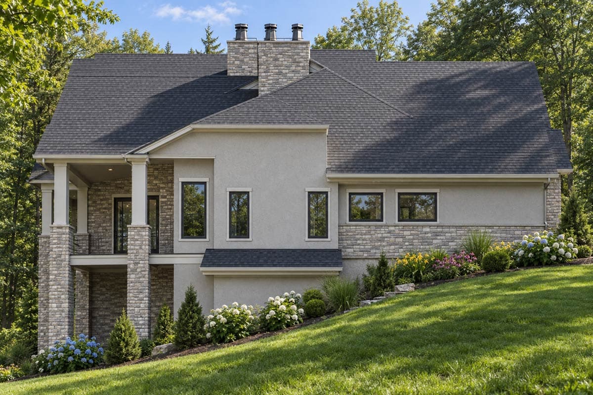 Plan 849181PGE: European House Plan with Sport Court and Expansive Garage - Image #5 - European, French Country, New American, Traditional