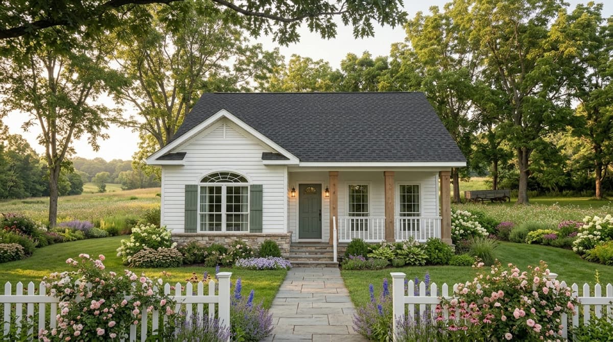 Plan 51408MM: Modern Farmhouse Cottage House Plan with Two Bedrooms - Image #2 - Cottage, Farmhouse, Modern Farmhouse, New American, Ranch