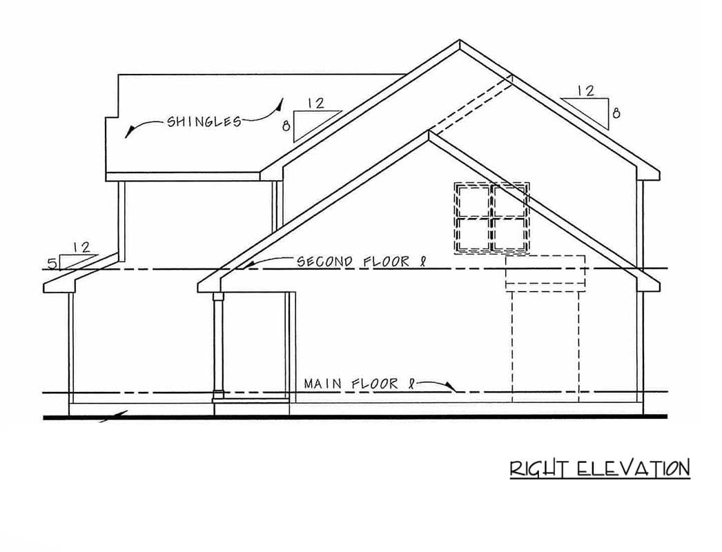 Plan 42788DB: Modern Farmhouse House Plan with 4 Bedrooms and 2-Car Garage - Image #4 - Country, Farmhouse, Modern Farmhouse