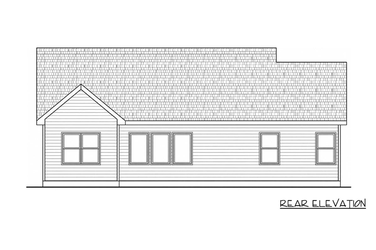 Plan 42789DB: Modern Craftsman Ranch House Plan with 3 Bedrooms and 2 Baths - Image #5 - Craftsman, Farmhouse, Ranch