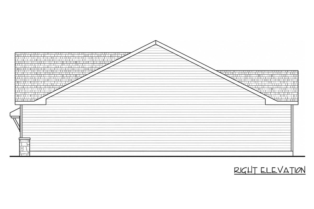 Plan 42789DB: Modern Craftsman Ranch House Plan with 3 Bedrooms and 2 Baths - Image #6 - Craftsman, Farmhouse, Ranch