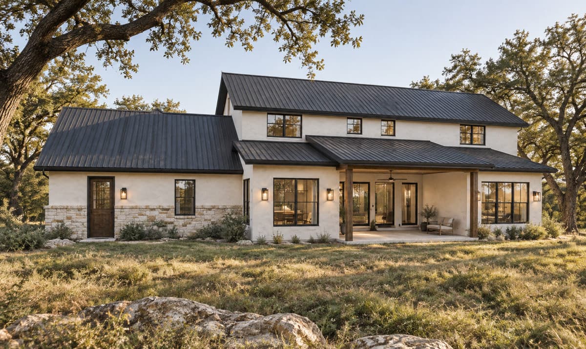 Plan 150038HRP: Hill Country Farmhouse House Plan with 5 Bedrooms and 3052 Square Feet - Image #3 - Country, Farmhouse, Hill Country, Modern Farmhouse