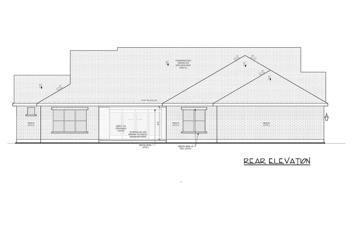 Plan 440055PWL: Modern Farmhouse House Plan with Five Bedrooms and Two Master Suites - Image #4 - Farmhouse, Modern Farmhouse, New American