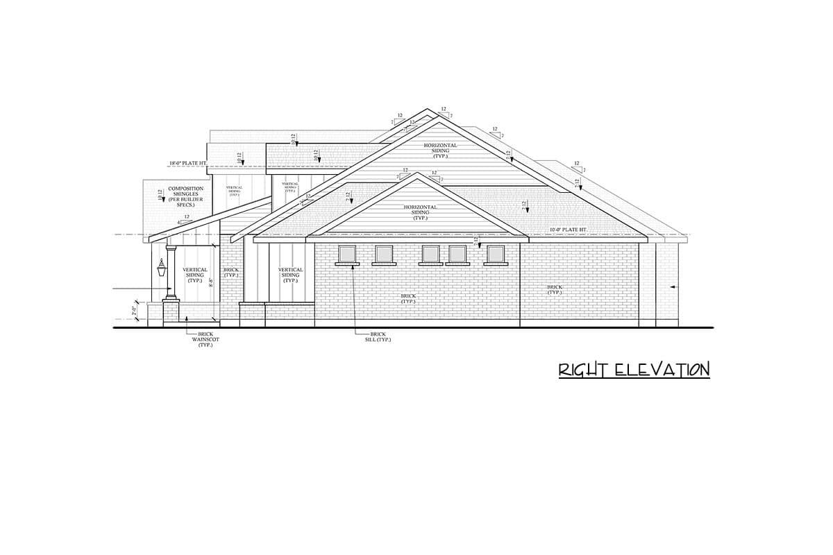 Plan 440055PWL: Modern Farmhouse House Plan with Five Bedrooms and Two Master Suites - Image #5 - Farmhouse, Modern Farmhouse, New American