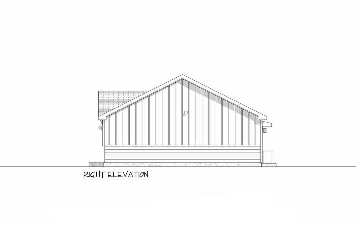 Plan 307753RAD: Charming Craftsman House Plan with Two Bedrooms and Nine-Foot Ceilings - Image #13 - Country, Craftsman