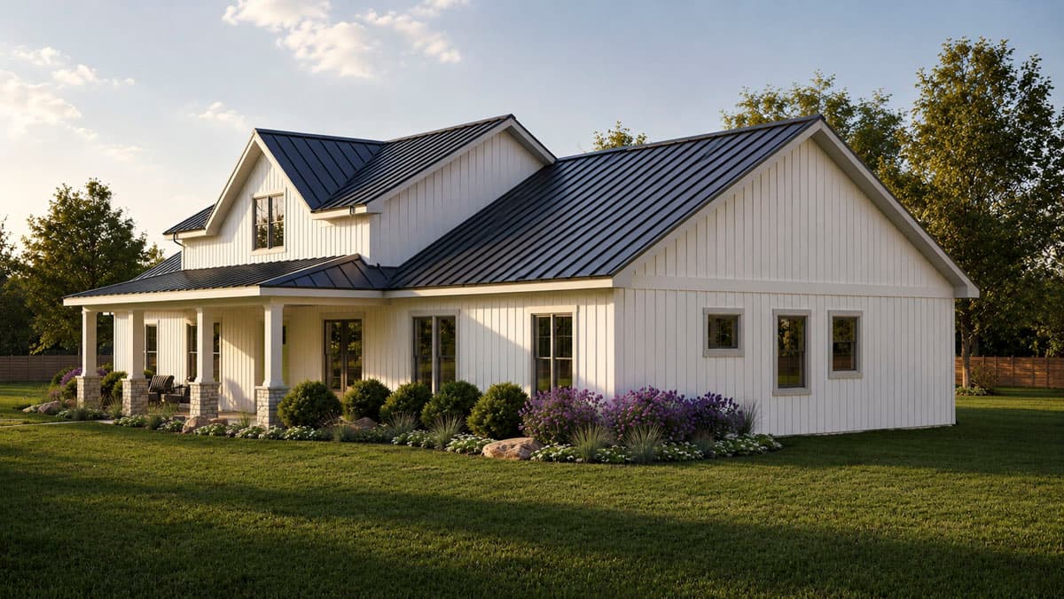 Plan 135476GRA: Charming Farmhouse House Plan with Three Bedrooms and Spacious Outdoor Living - Image #6 - Cottage, Country, Craftsman, Farmhouse