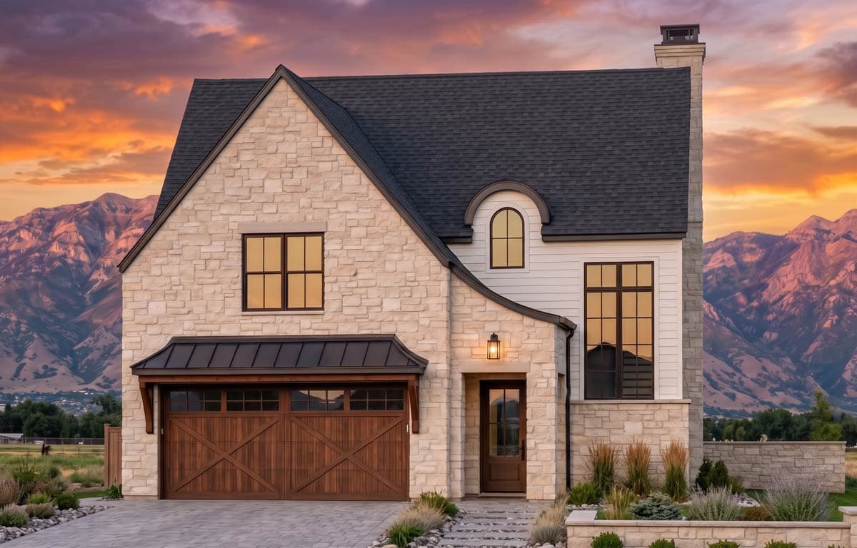 Plan 818224JSS: European Cottage House Plan with 4 Bedrooms and 2,759 Square Feet - Image #3 - Cottage, European, French Country, Transitional