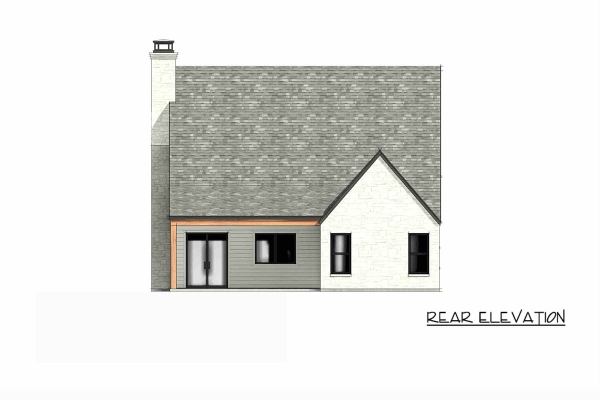 Plan 818224JSS: European Cottage House Plan with 4 Bedrooms and 2,759 Square Feet - Image #11 - Cottage, European, French Country, Transitional