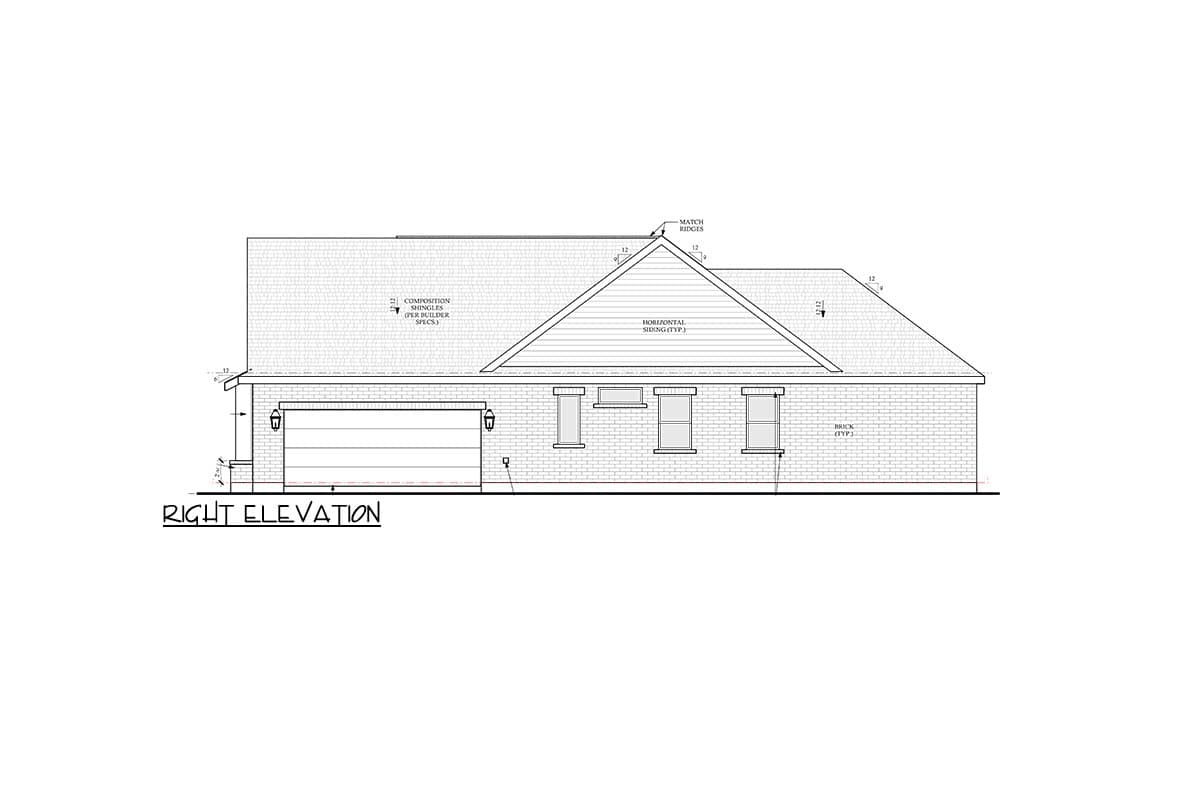 Plan 440056PWL: Modern Transitional House Plan with 4 Bedrooms and 2,924 Square Feet - Image #4 - Modern Farmhouse, New American, Transitional