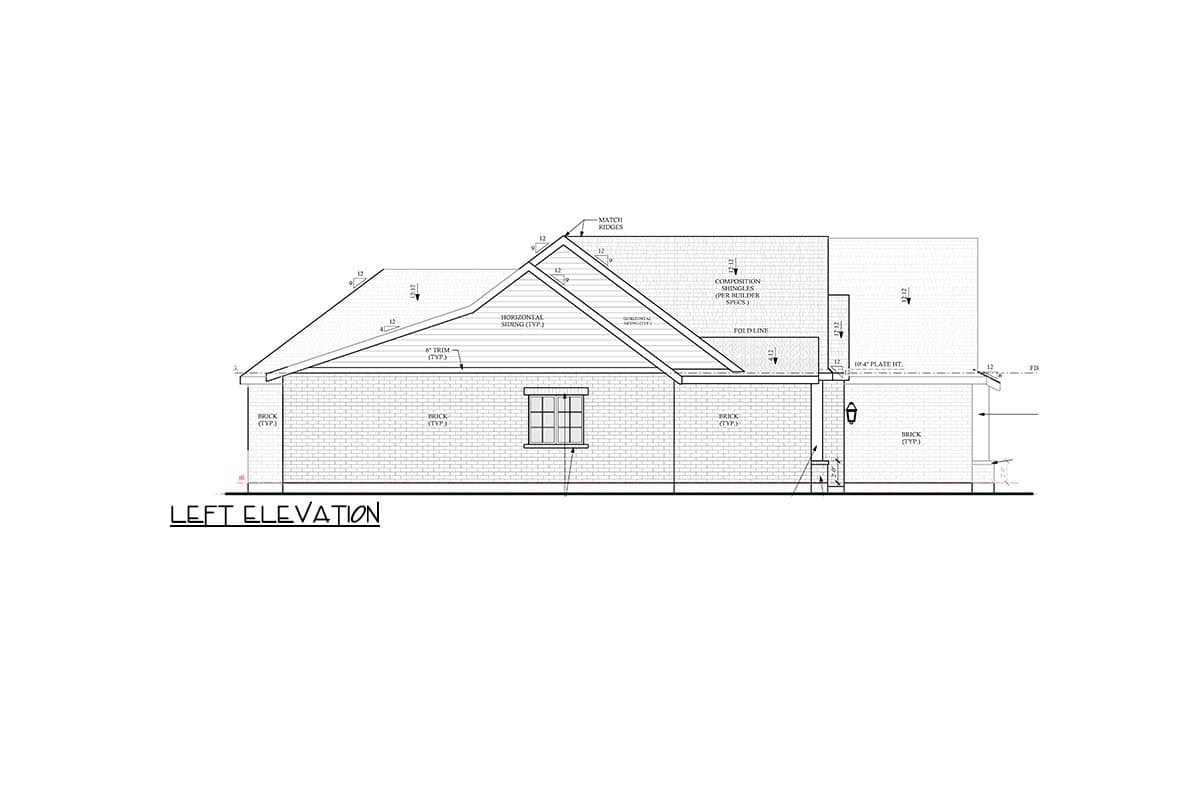 Plan 440056PWL: Modern Transitional House Plan with 4 Bedrooms and 2,924 Square Feet - Image #5 - Modern Farmhouse, New American, Transitional