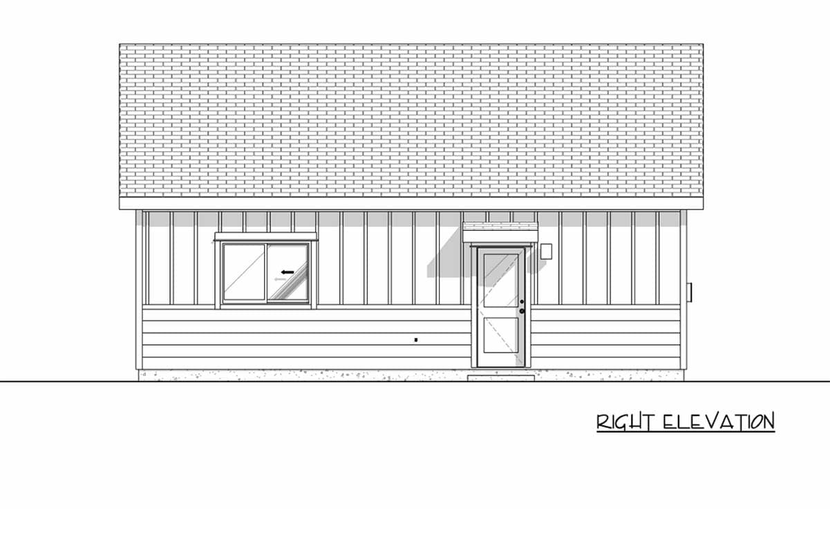 Plan 307755RAD: Charming Two-Bedroom Craftsman House Plan with Efficient Modern Layout - Image #12 - Craftsman, Ranch