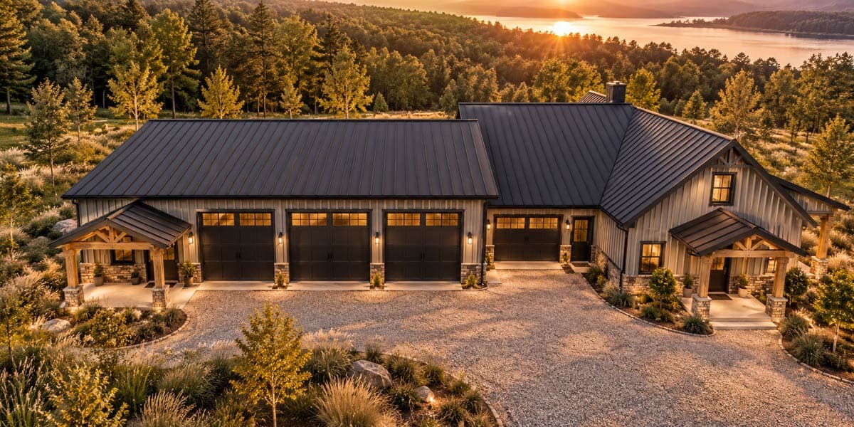 Plan 871901JEN: Barndominium House Plan with Massive 3,000 Square Foot Attached Workshop - Image #7 - Barndominium, New American
