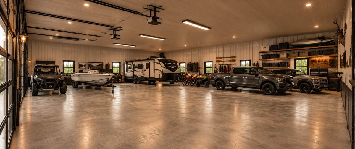 Plan 871901JEN: Barndominium House Plan with Massive 3,000 Square Foot Attached Workshop - Image #12 - Barndominium, New American