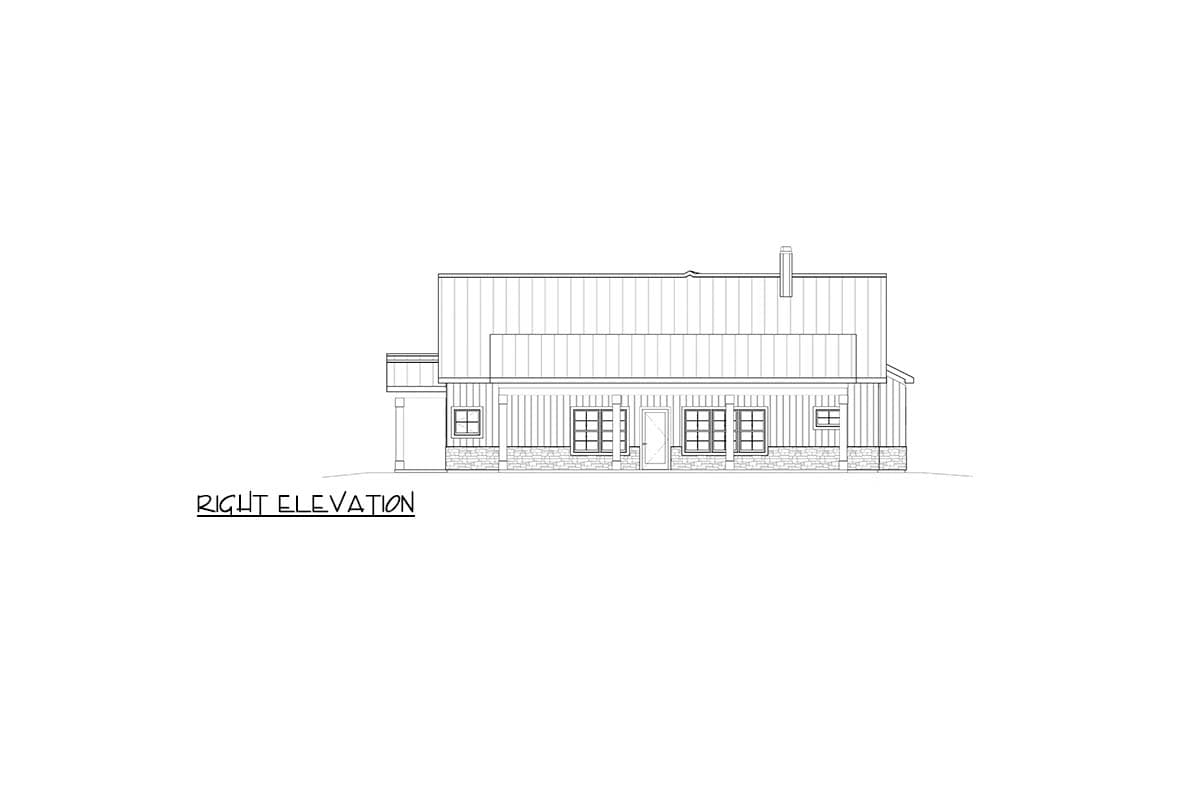 Plan 871901JEN: Barndominium House Plan with Massive 3,000 Square Foot Attached Workshop - Image #18 - Barndominium, New American