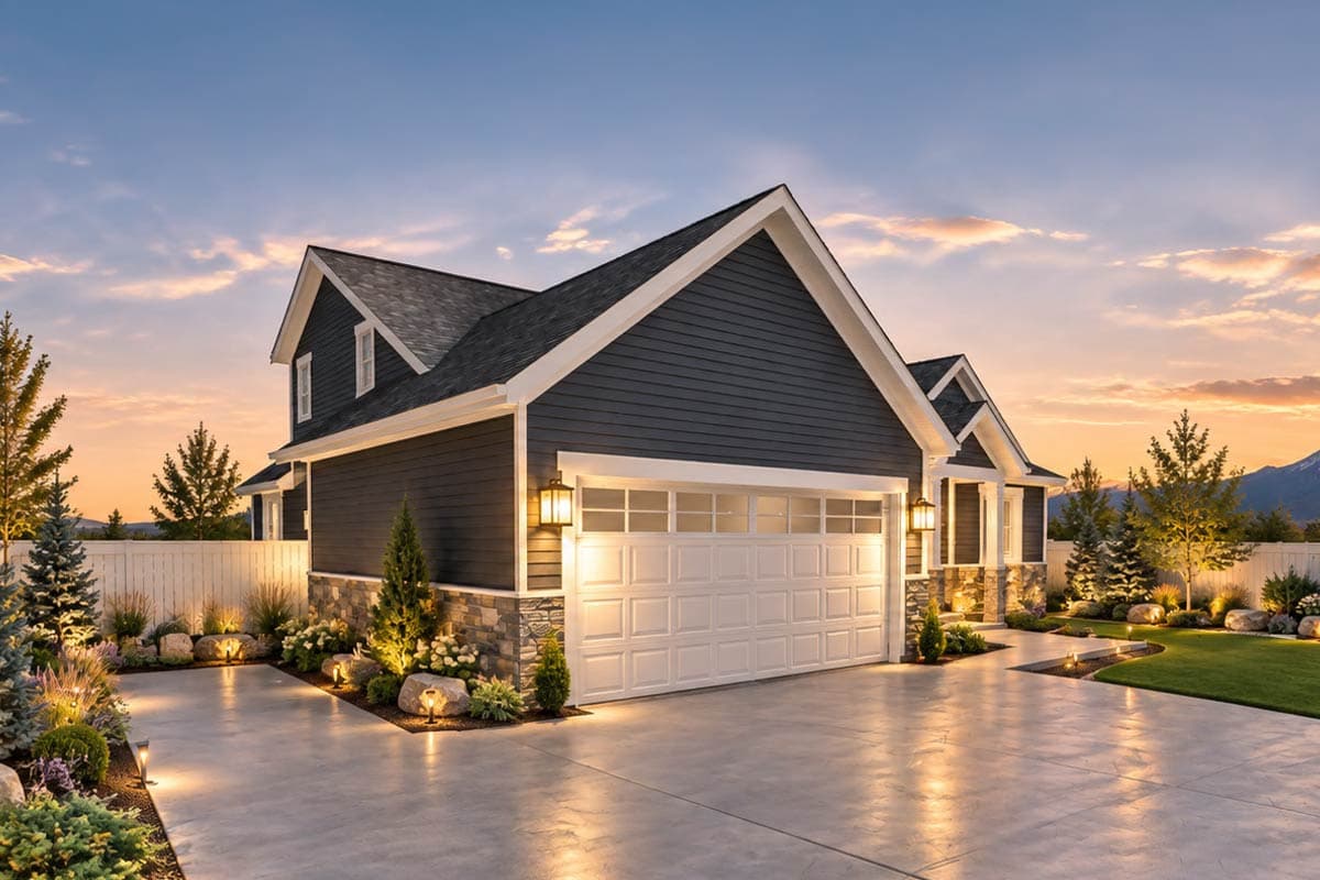 Plan 61773UT: Modern Farmhouse House Plan with 3 Bedrooms and Versatile Bonus Spaces - Image #2 - Farmhouse, Modern Farmhouse, Ranch, Traditional