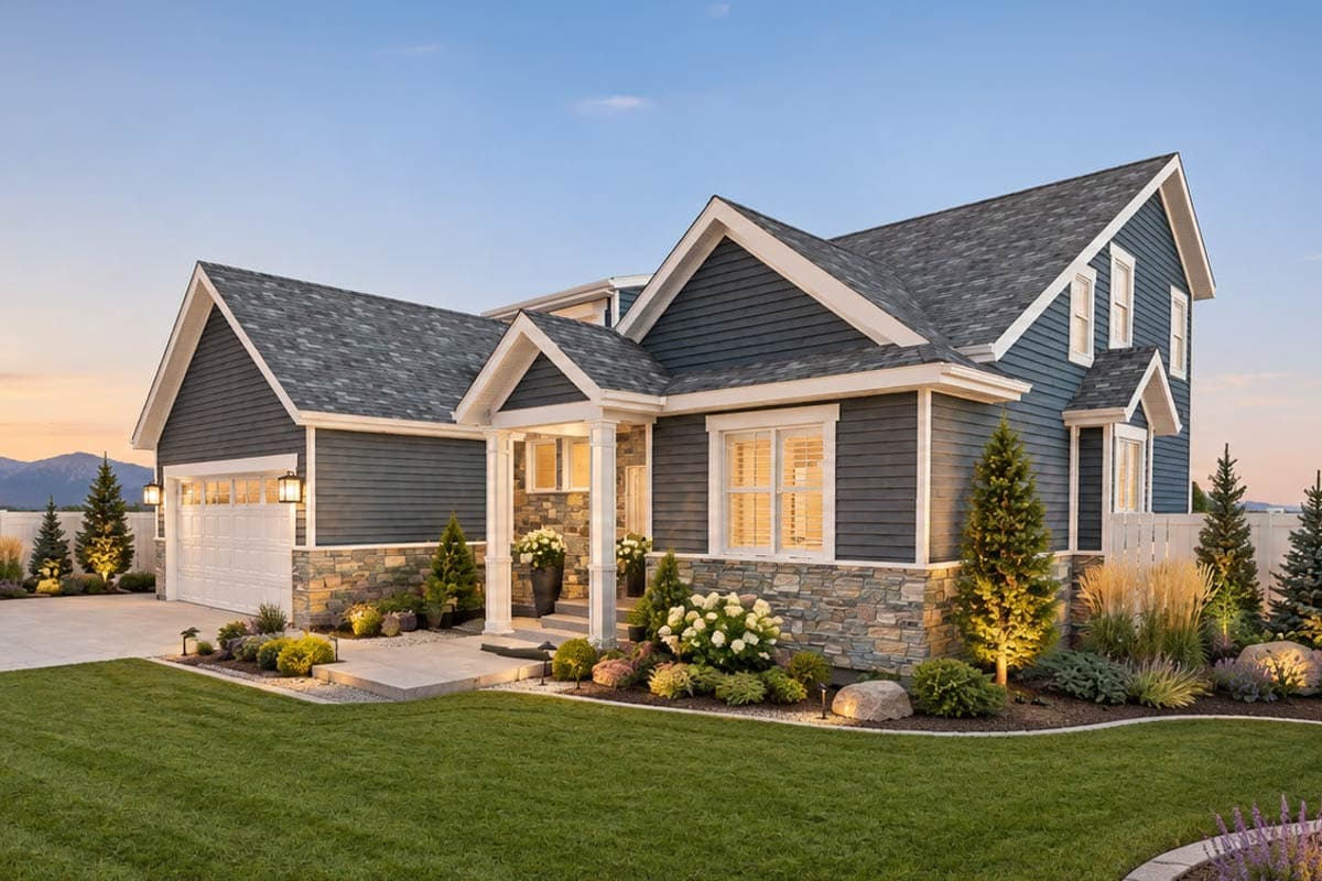 Plan 61773UT: Modern Farmhouse House Plan with 3 Bedrooms and Versatile Bonus Spaces - Image #7 - Farmhouse, Modern Farmhouse, Ranch, Traditional