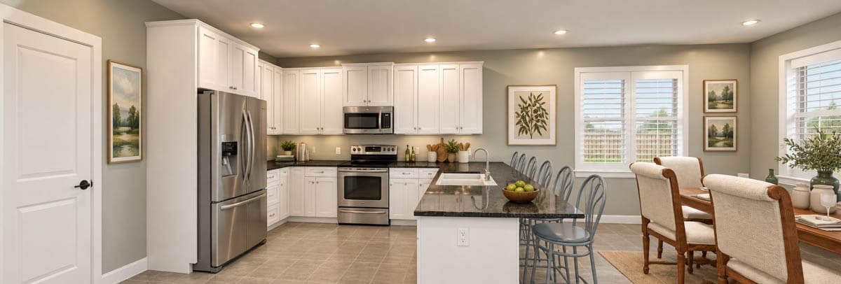 Plan 61773UT: Modern Farmhouse House Plan with 3 Bedrooms and Versatile Bonus Spaces - Image #8 - Farmhouse, Modern Farmhouse, Ranch, Traditional