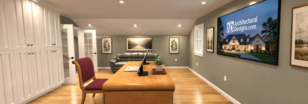 Plan 61773UT: Modern Farmhouse House Plan with 3 Bedrooms and Versatile Bonus Spaces - Image #28 - Farmhouse, Modern Farmhouse, Ranch, Traditional