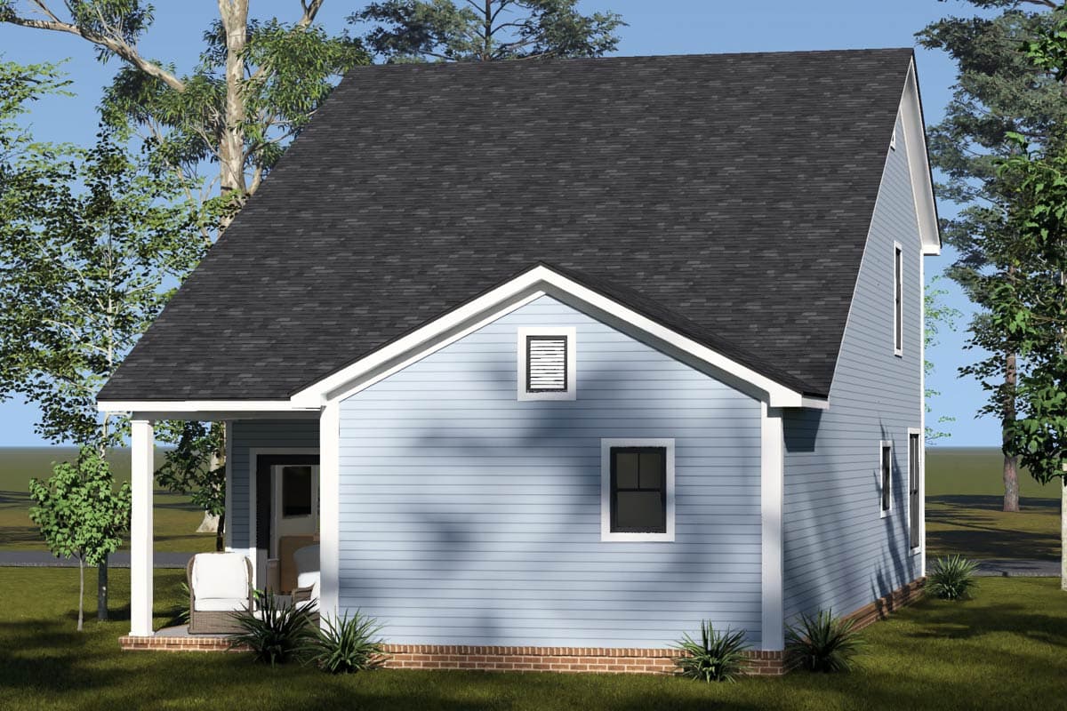 Plan 52600WM: Traditional Five Bedroom House Plan with Main Level Primary Suite - Image #6 - Traditional