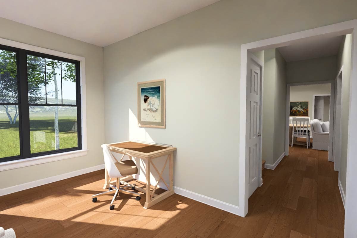 Plan 52600WM: Traditional Five Bedroom House Plan with Main Level Primary Suite - Image #18 - Traditional