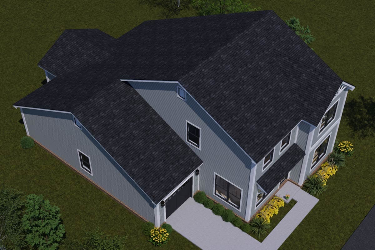 Plan 52601WM: Five-Bedroom Craftsman House Plan Featuring Main Level Primary Suite - Image #9 - Craftsman, Traditional