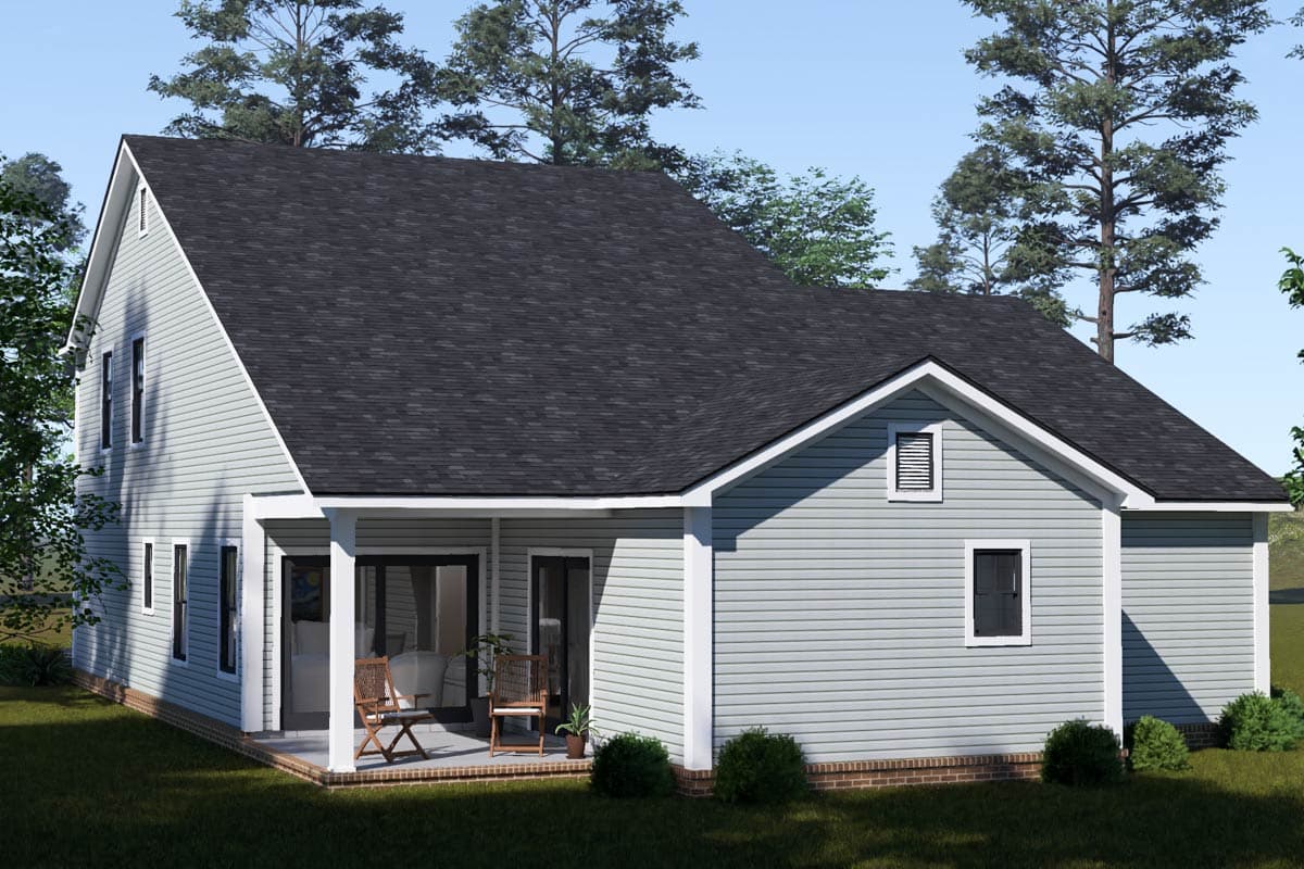 Plan 52601WM: Five-Bedroom Craftsman House Plan Featuring Main Level Primary Suite - Image #6 - Craftsman, Traditional