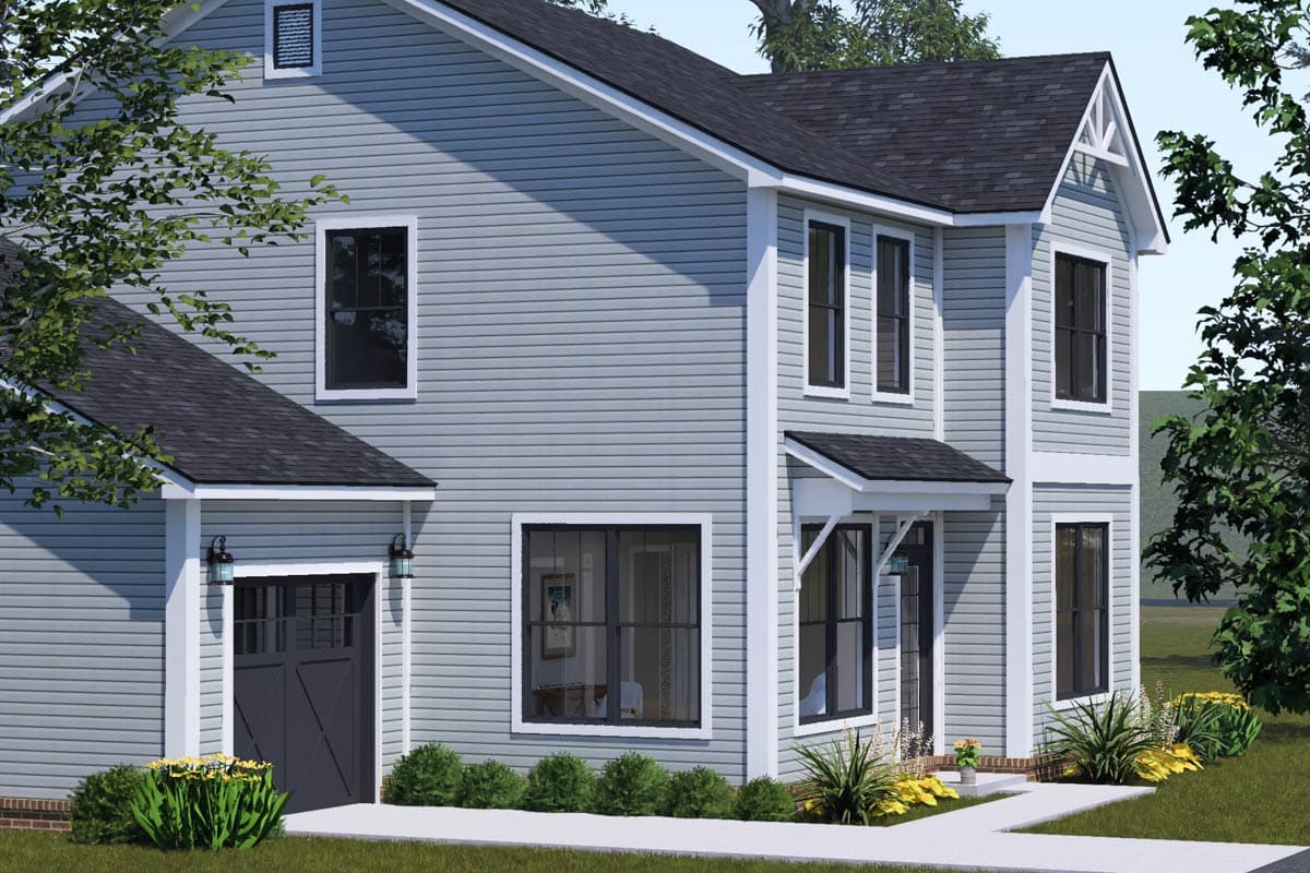 Plan 52601WM: Five-Bedroom Craftsman House Plan Featuring Main Level Primary Suite - Image #8 - Craftsman, Traditional