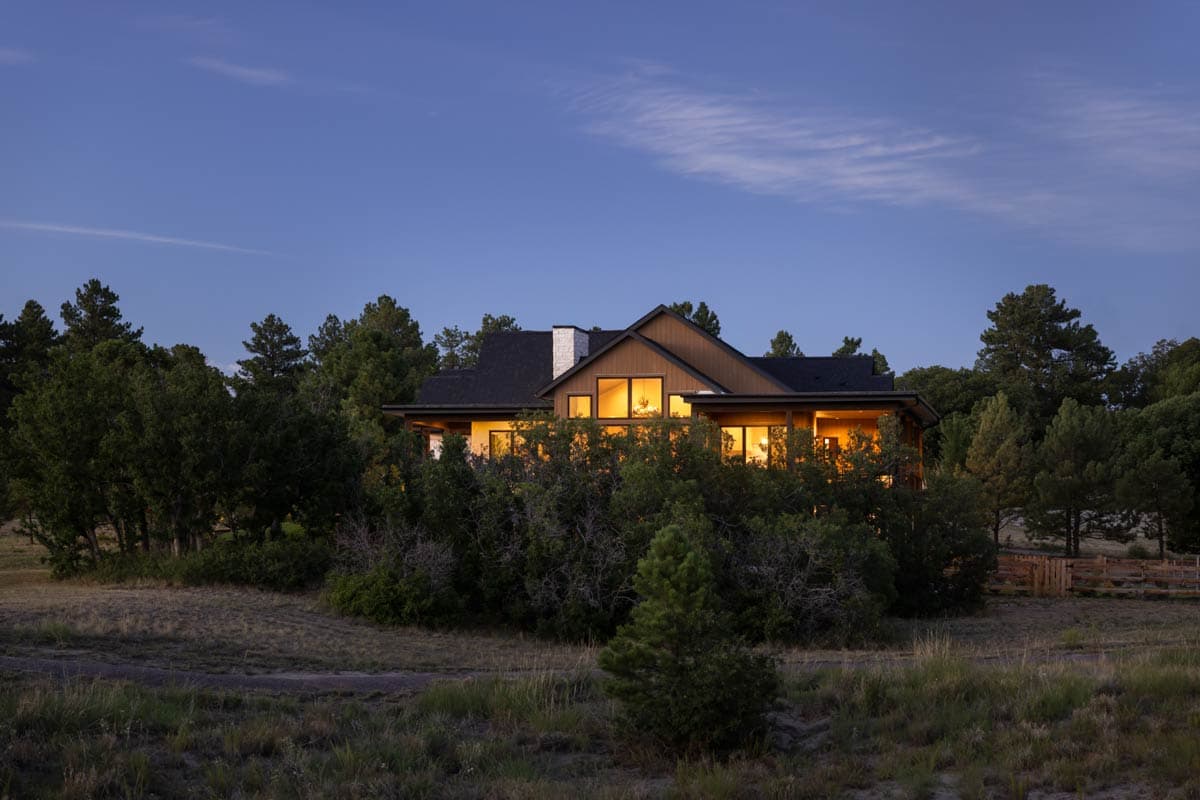 Plan 95396RW: Modern Mountain Ranch House Plan with Three Bedrooms and Wraparound Porch - Image #5 - Modern, Mountain, Ranch