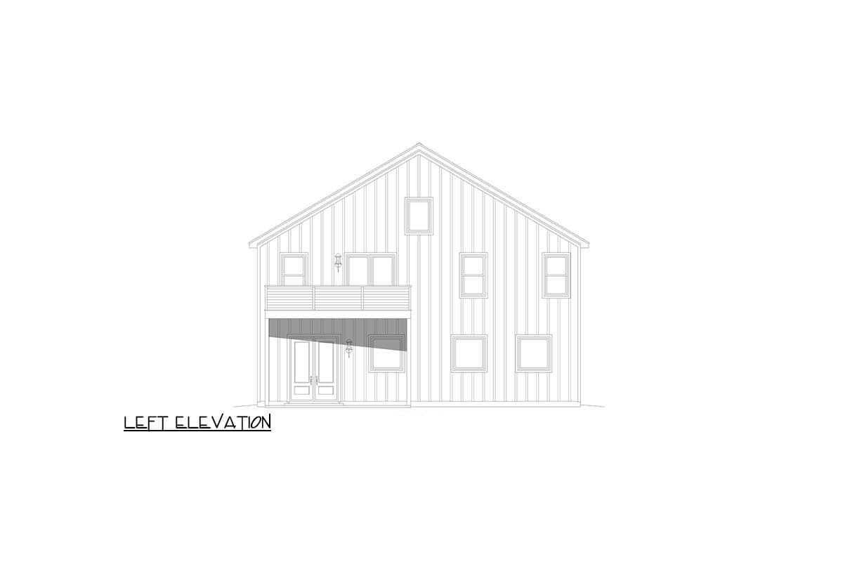 Plan 680715VR: Spacious Barndominium House Plan Featuring a Massive Three-Car RV Garage - Image #3 - Barndominium