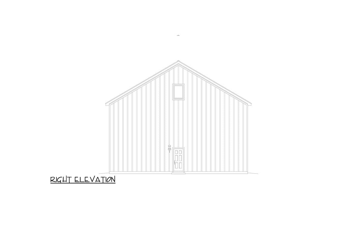 Plan 680715VR: Spacious Barndominium House Plan Featuring a Massive Three-Car RV Garage - Image #5 - Barndominium