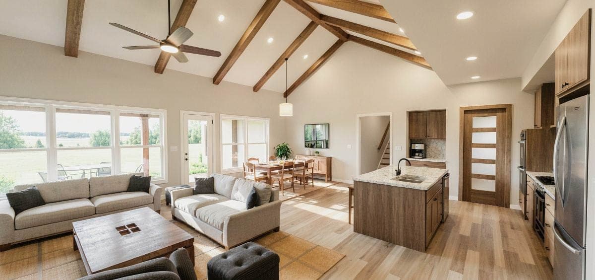Plan 28955JJ: 3-Bedroom Modern Farmhouse Plan with 2-Car Garage and Optional Bonus Room - Image #9 - Country, Modern Farmhouse, New American, Traditional