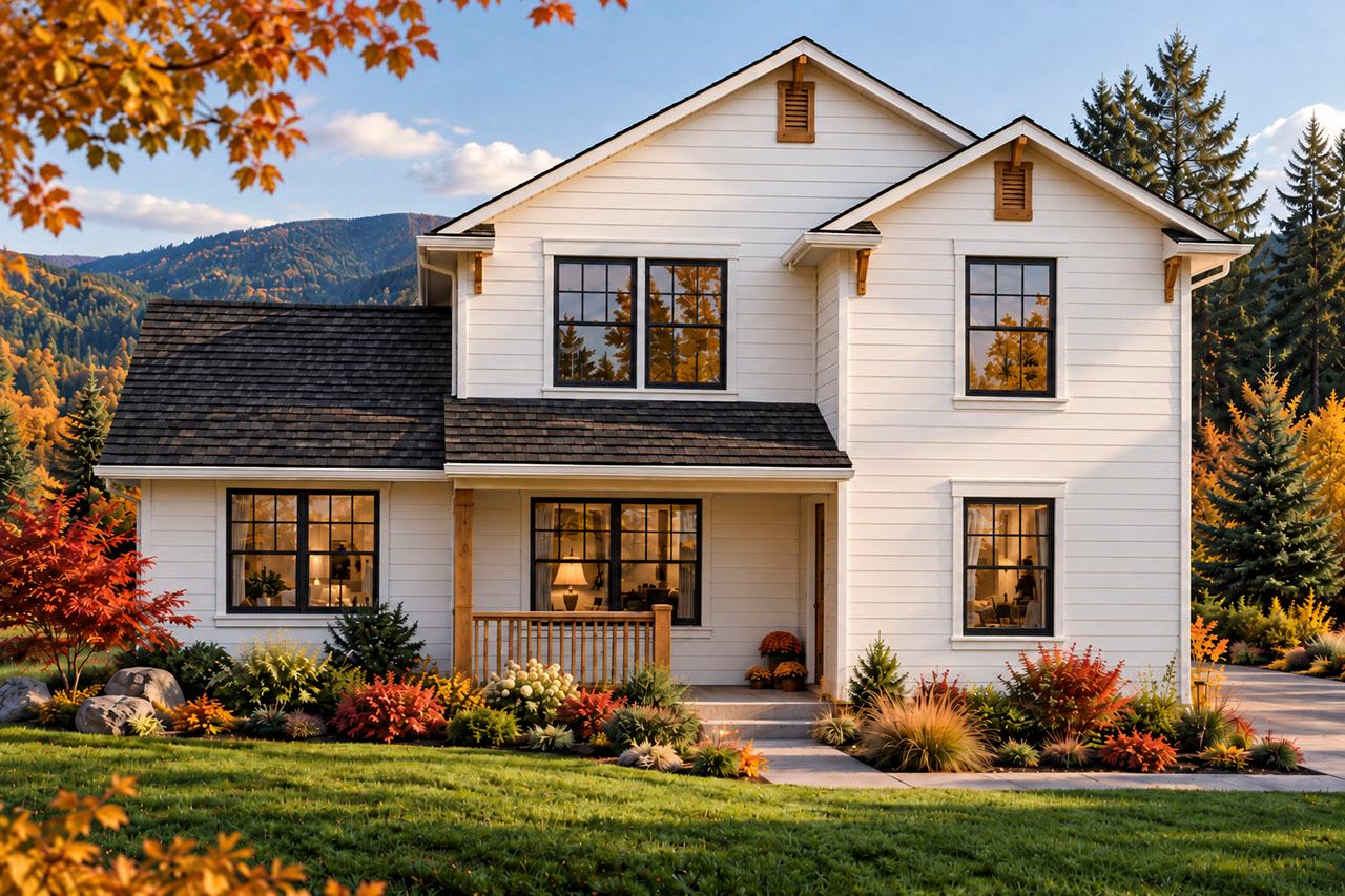 Plan image - 720203DA:Three Bedroom Farmhouse House Plan with Upstairs Primary Suite