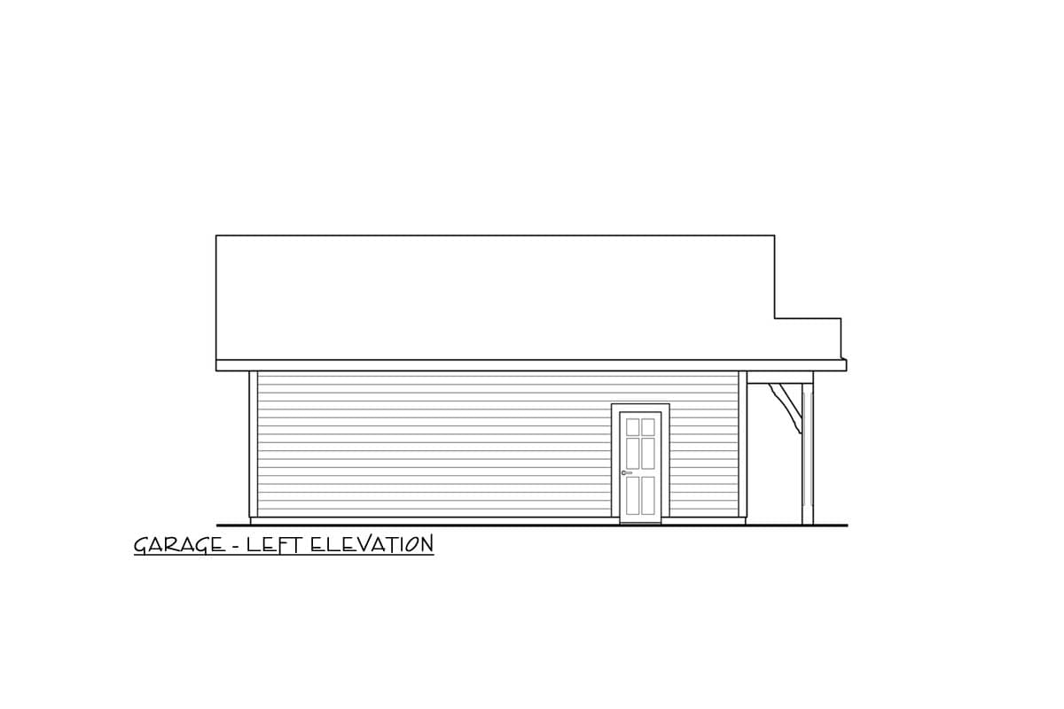 Plan 720204DA: Charming Country House Plan with Three Bedrooms and Detached Garage - Image #6 - Cabin, Cottage, Country, Modern Farmhouse